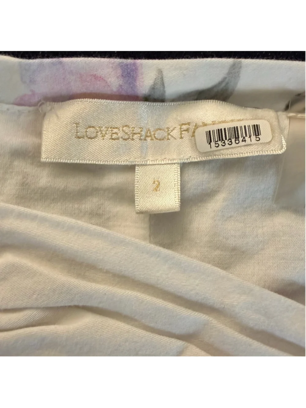 LoveShackFancy Dalima Top 2 Spanish Lavender Puff Sleeve Square Neck Zip Ruffles